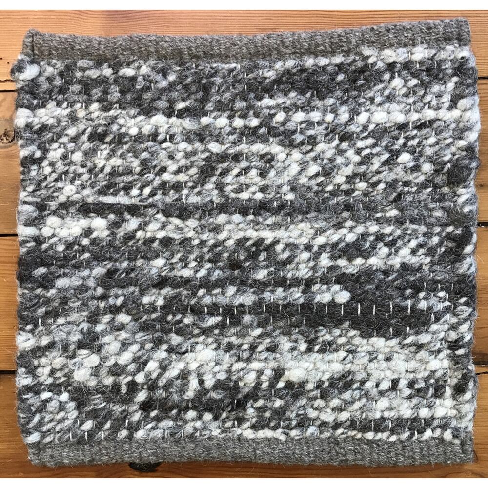 West Elm The Sweater Rug Wool Carpet Sample Table Square Trivet 15.5“ x 16.5“